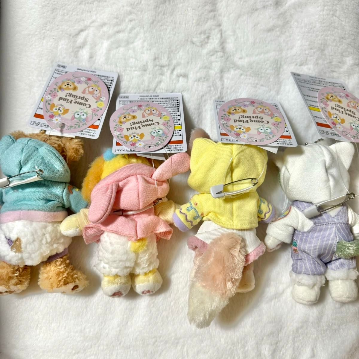 東京ディズニーシー カムファインドスプリング ぬいぐるみバッジ 東京ディズニーシー カムファインドスプリング ぬいぐるみバッジ