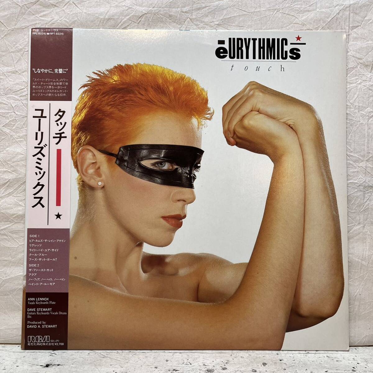 LP 帯付き ユーリズミックス Eurythmics / タッチ Touch / RPL-8224 の画像1