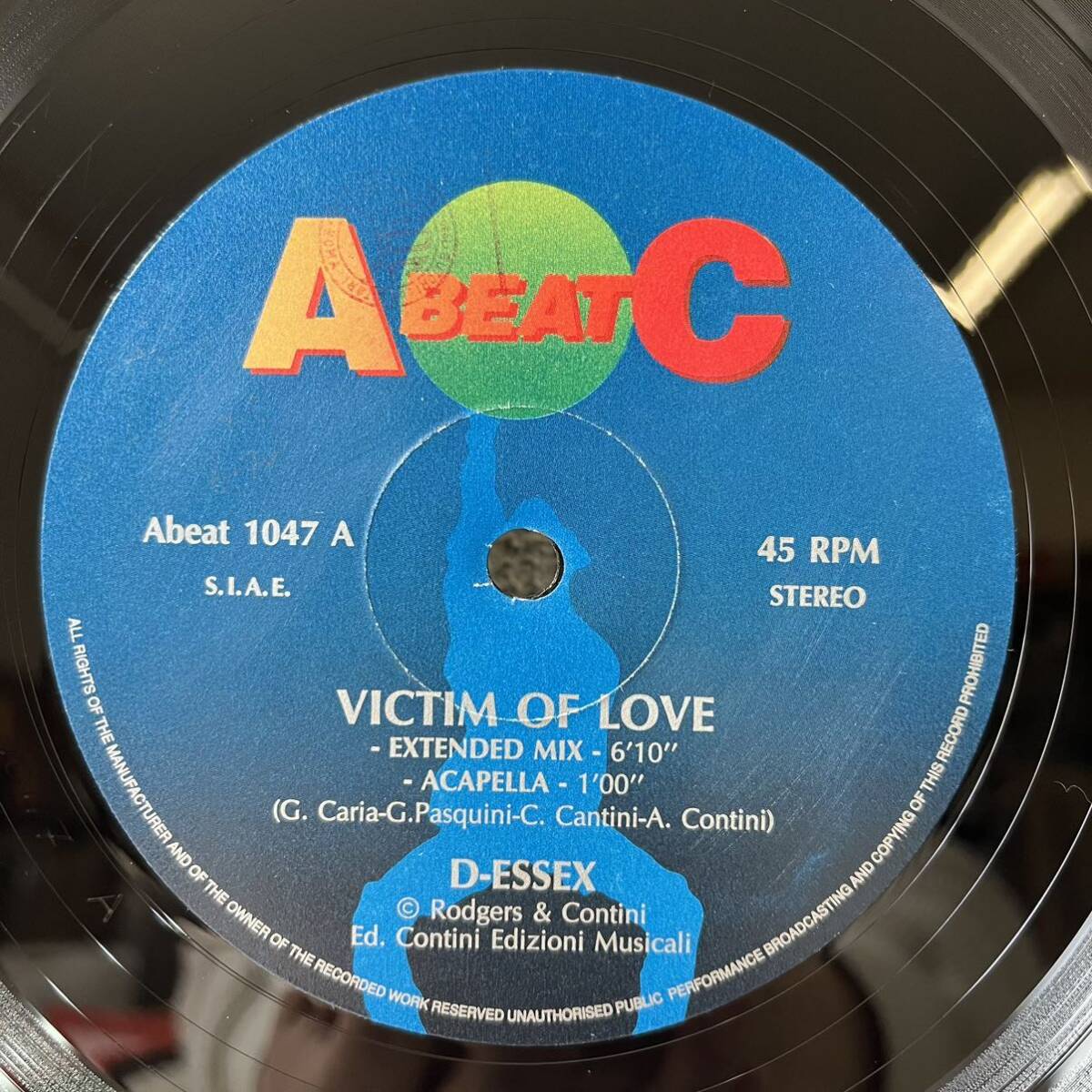 LP / D-Essex / Victim Of Love / ABEAT-1047 の画像3