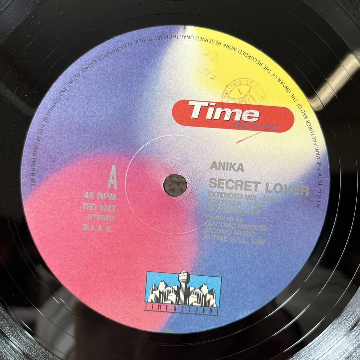12 レコード / Anika / Secret Lover / TRD-1242 _画像3