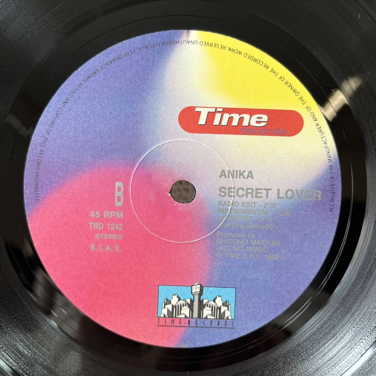 12 レコード / Anika / Secret Lover / TRD-1242 _画像4