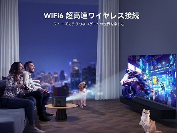 Aubor プロジェクター 4K Android TV プロジェクター15000LM/1080P