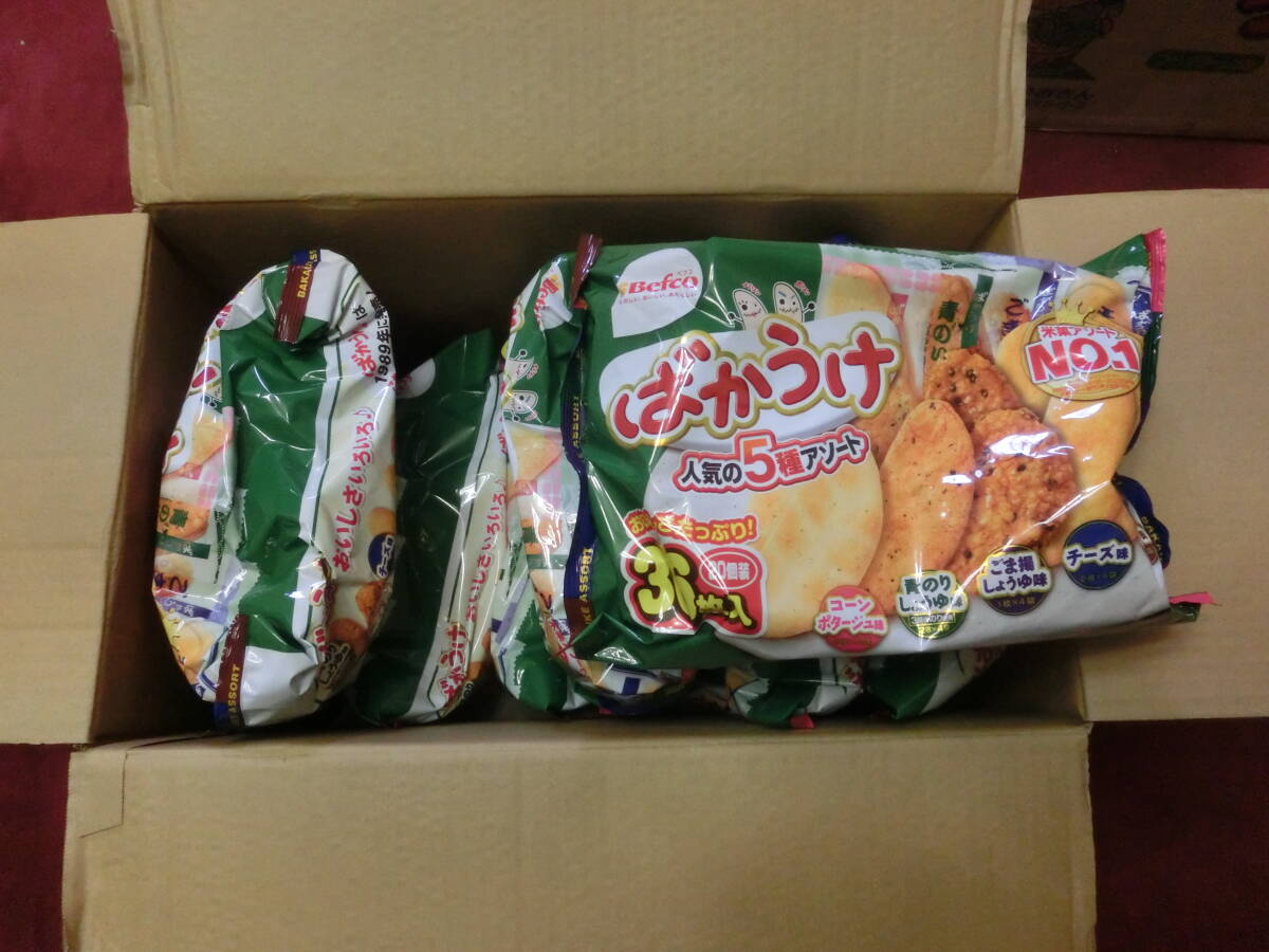 栗山米菓 ばかうけアソート 36枚×10袋入　送料無料。_画像3