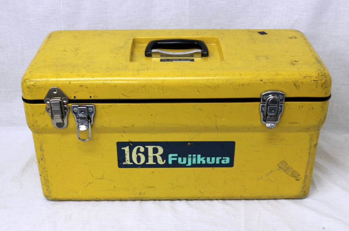 【ジャンク】FUJIKURA フジクラ FSM-16R 光ファイバ融着接続機の画像1