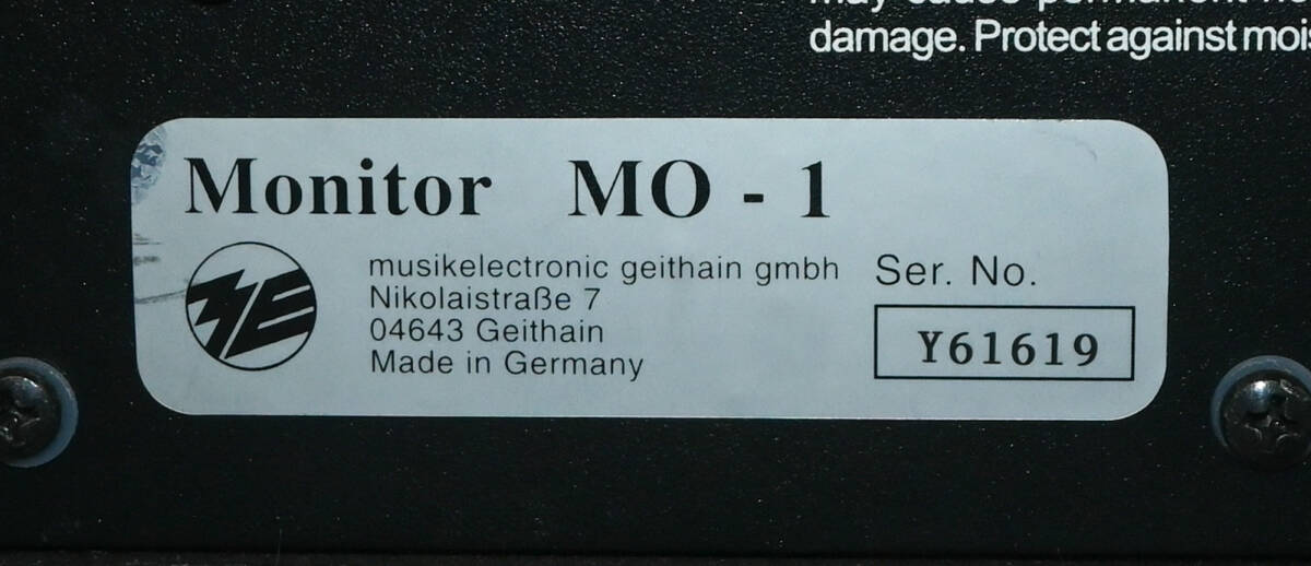 M649 musikelectronic geithain / muziik электро nik*gai The in MO-1 монитор радиовещание отдел профессиональный 1 пара работа прекрасный товар думаю 