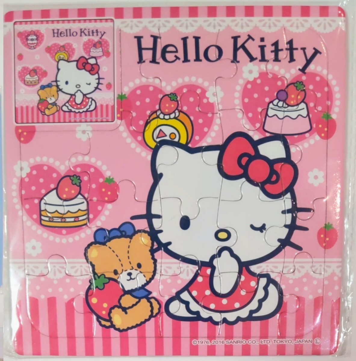 ハローキティ キティちゃん ジグソーパズル 知育玩具 サンリオ ハローキティ キティちゃん ジグソーパズル 知育玩具 サンリオ