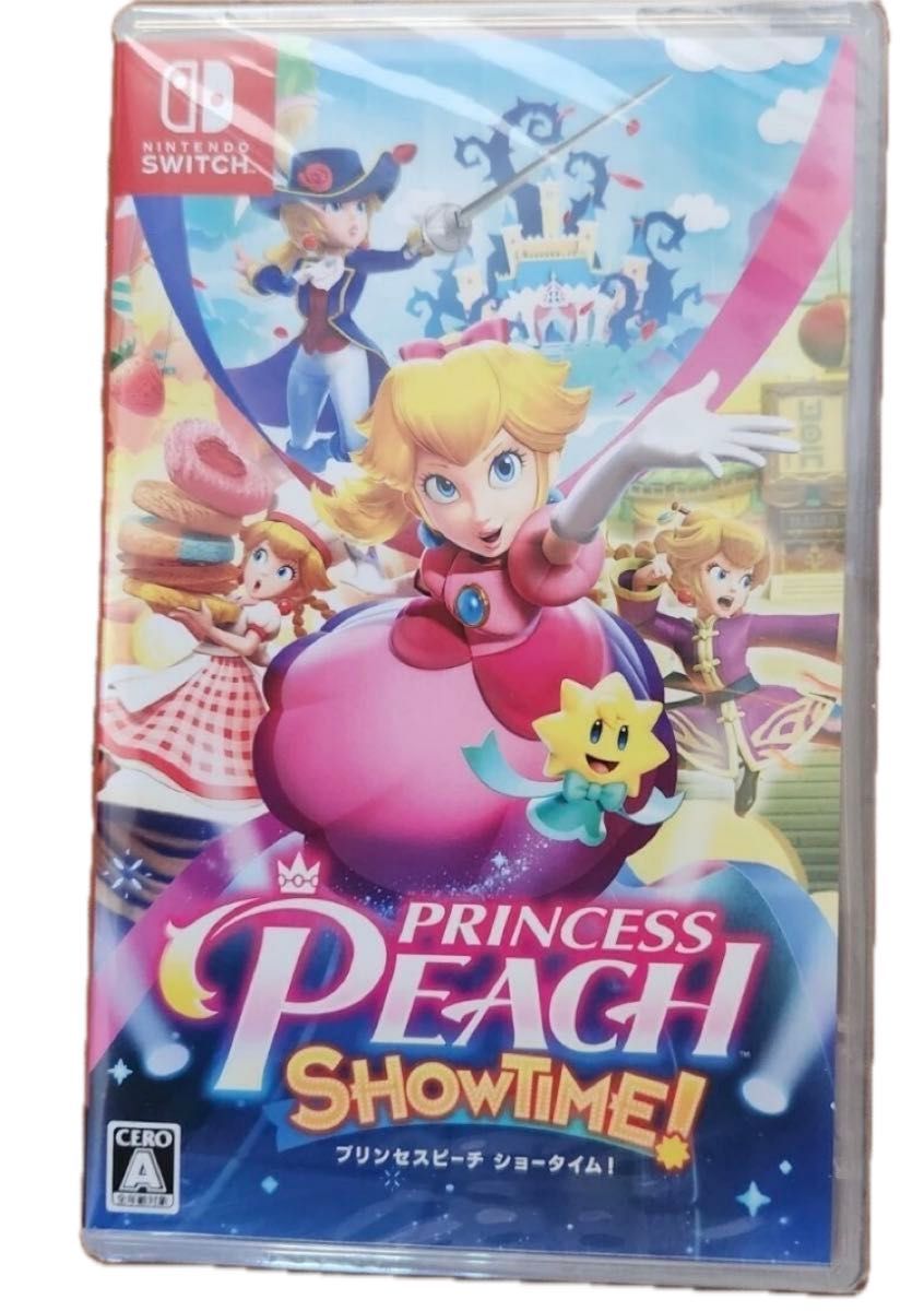 新品/フイルム未開封【 プリンセスピーチ Showtime！】ピーチ姫ニンテンドースイッチ/マリオブラザース任天堂ソフト