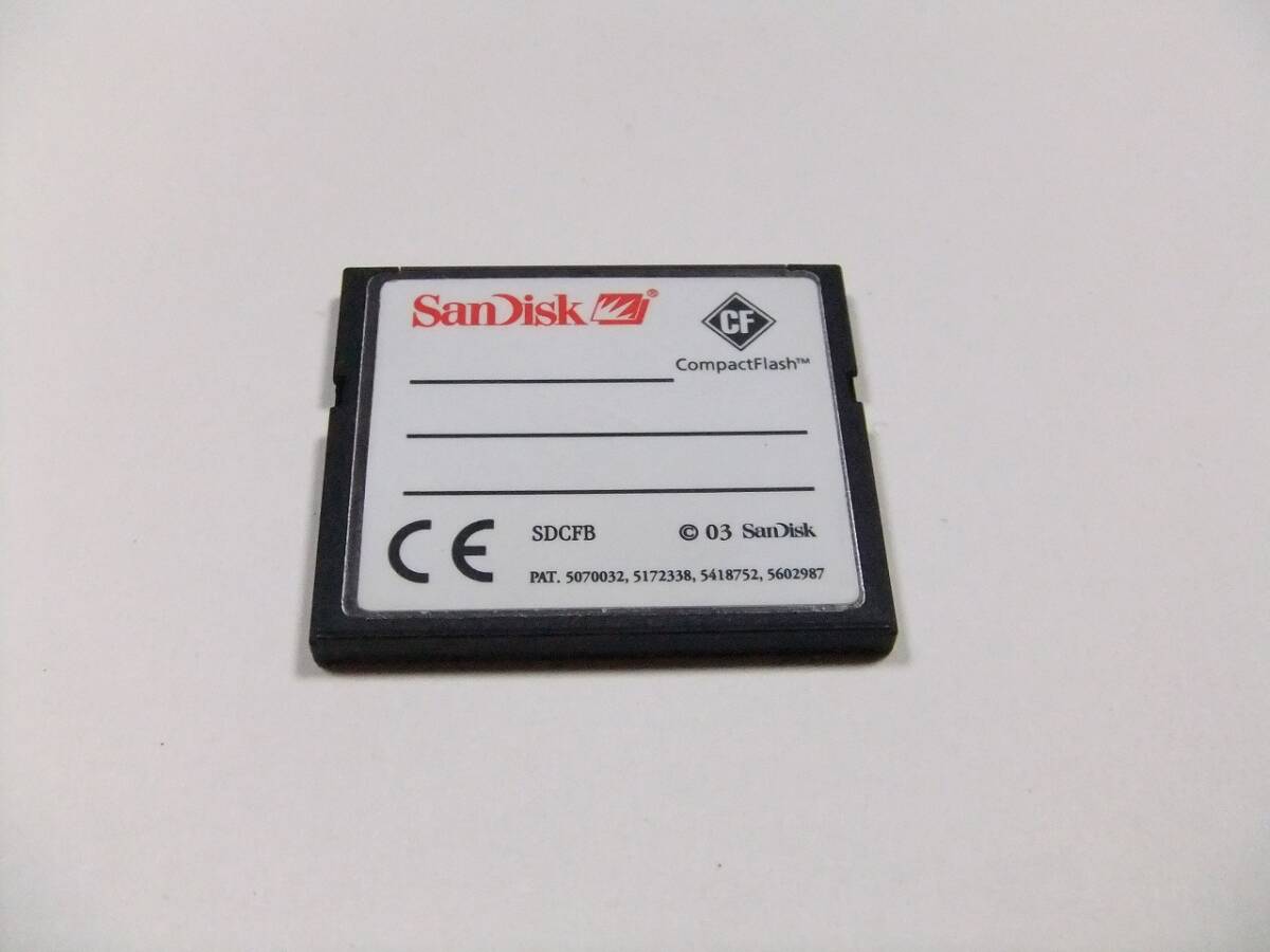 CFカード 256MB フォーマット済み 1枚 SanDisk_画像2