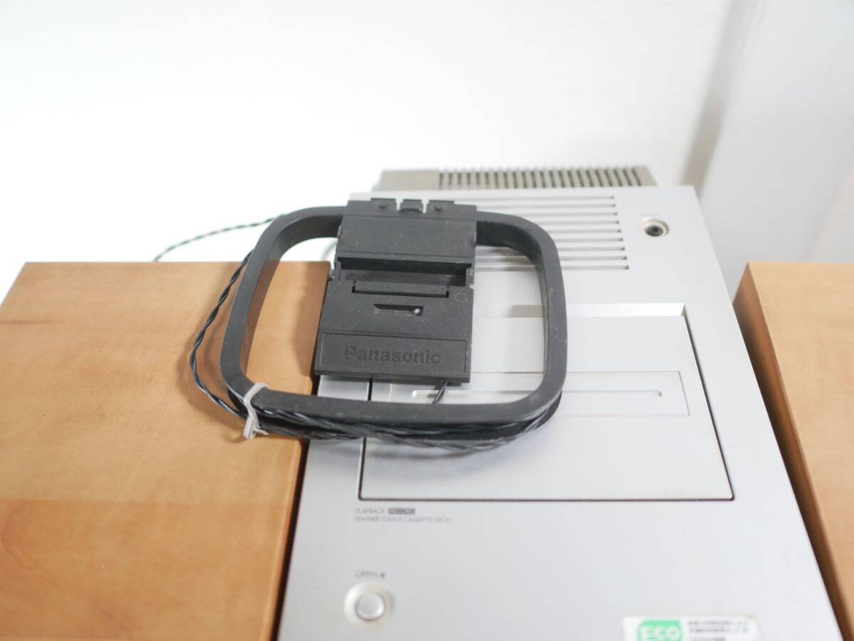 Panasonic ミニコンポ CD MD ラジカセ カセット ラジオ 5CDチェンジャー Panasonic SDステレオシステム SA-PM710SDの画像4