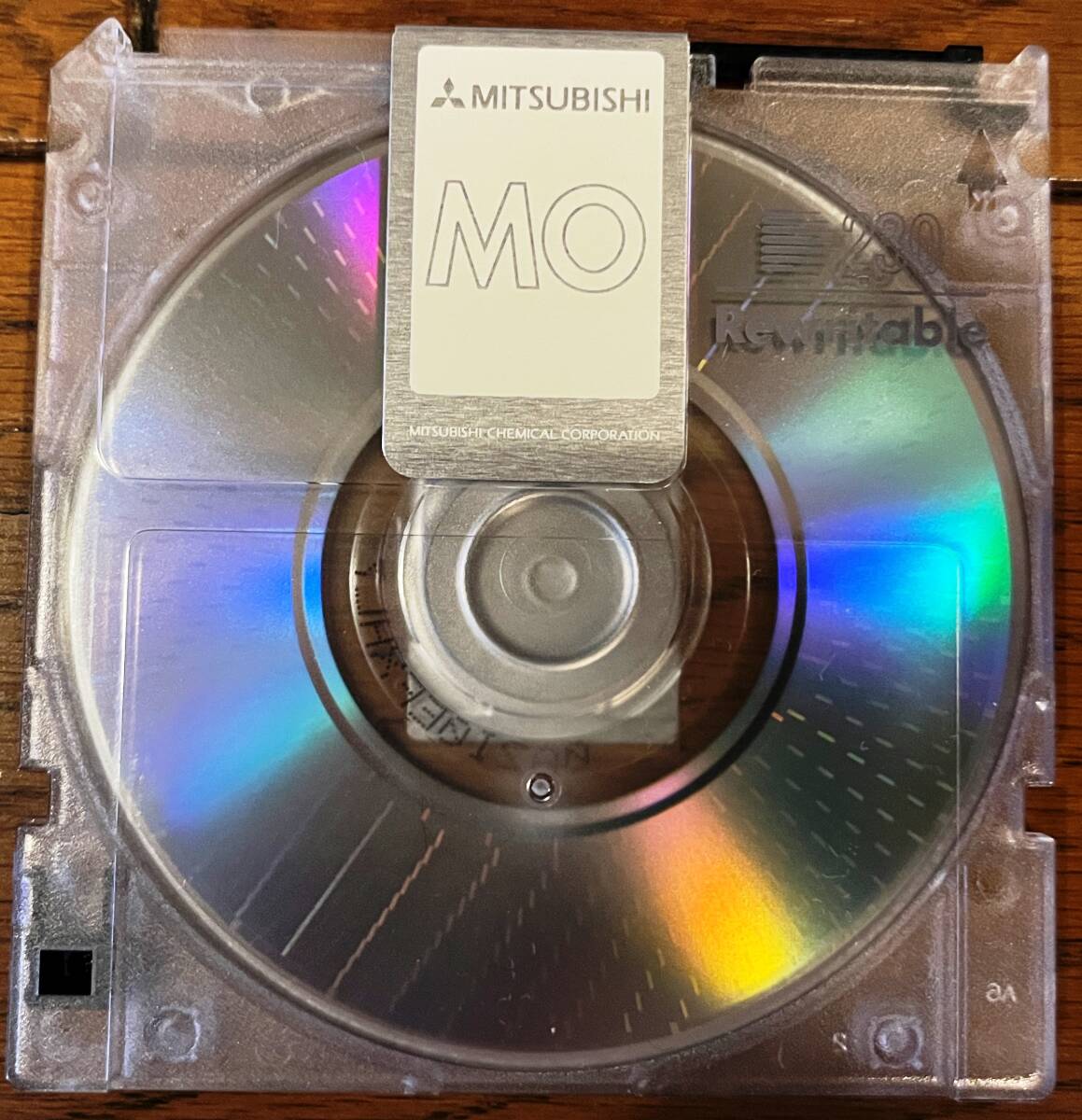 * 3.5 -inch optics disk (MO disk ) used format settled goods 22 sheets *
