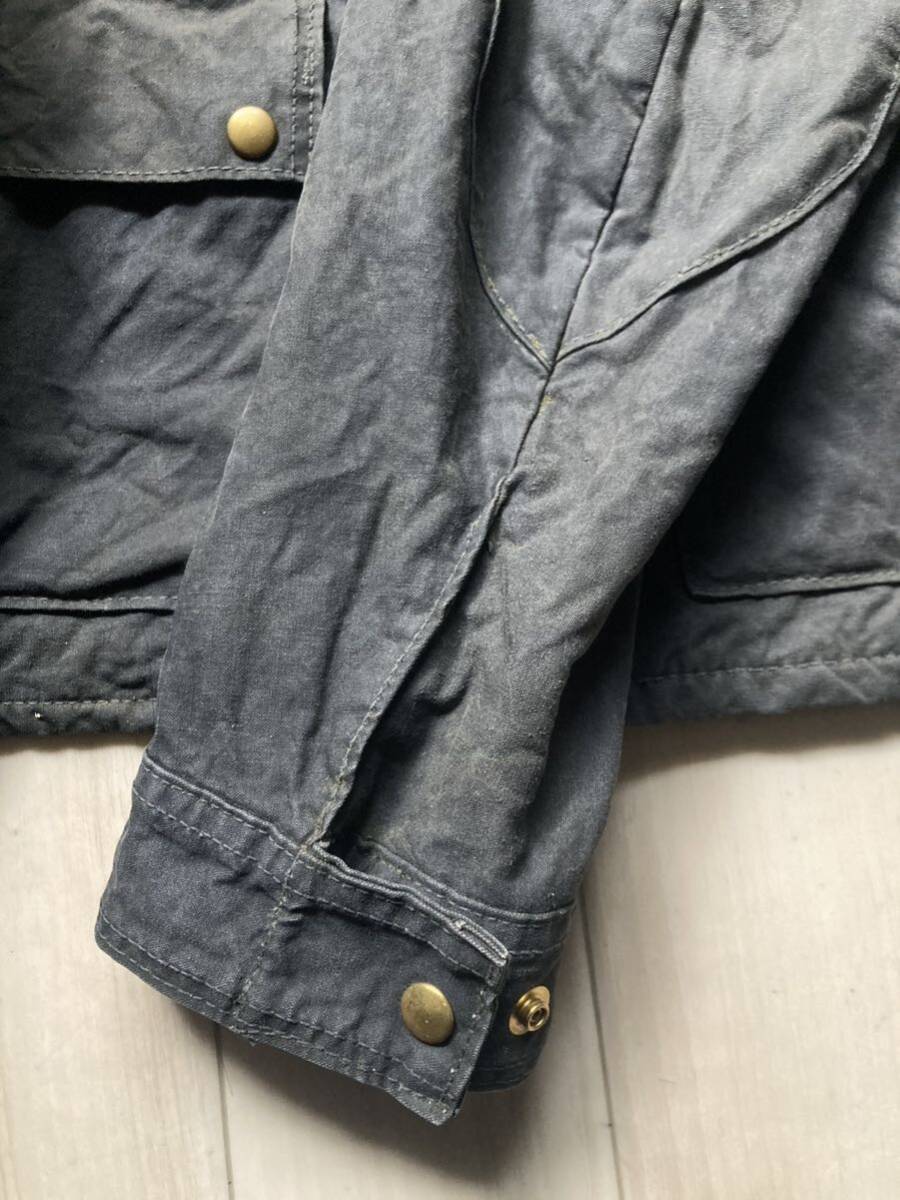 Belstaff ベルスタッフ トライアルマスター/バブアー BARBOUR インターナショナル 60s 70s ヴィンテージ ワラント オイルドの画像5