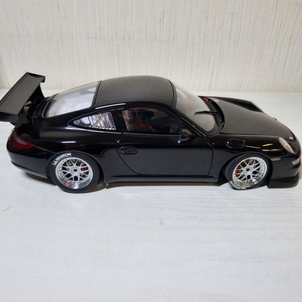 ●DE39【送80】1円～ 1/18 AUTOart オートアート ポルシェ 911 GT3 CUP 破損あり ミニカーの画像7