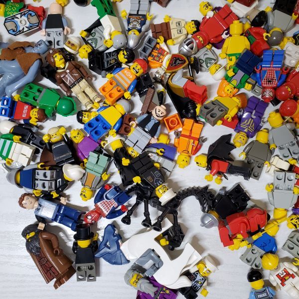 ●HJ13【送60】1円～ LEGO レゴ ミニフィグ 大量まとめセットの画像3