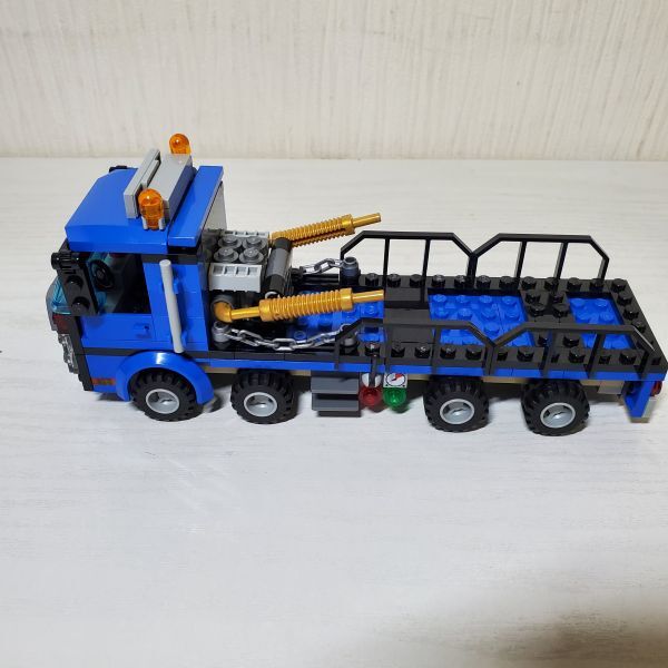 ●HJ12【送80】1円～ LEGO レゴ 42121 テクニック ヘビーデューティ掘削機 他 トラック 輸送車 まとめセット ミニフィグの画像6