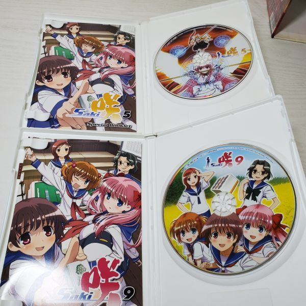 ●HJ32【送80】1円～ 未開封多数含 初回限定版含 咲 Saki DVD 全9巻 セットの画像7