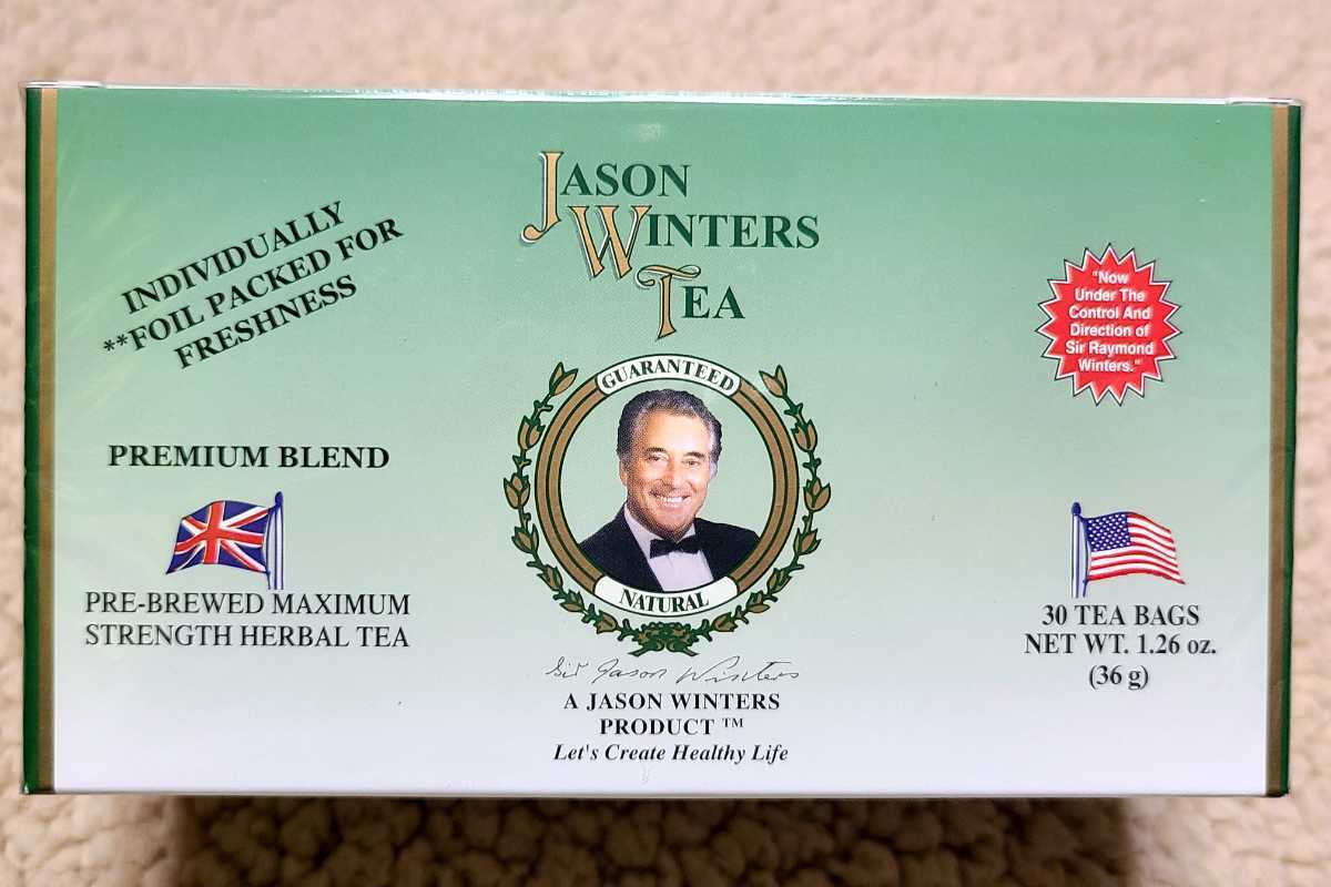 未開封 ジェイソン・ウィンターズ・ティー JASON WINTERS TEA 1箱30袋入 ハーブブレンドティー 賞味期限 2026.06  ⑥の画像4