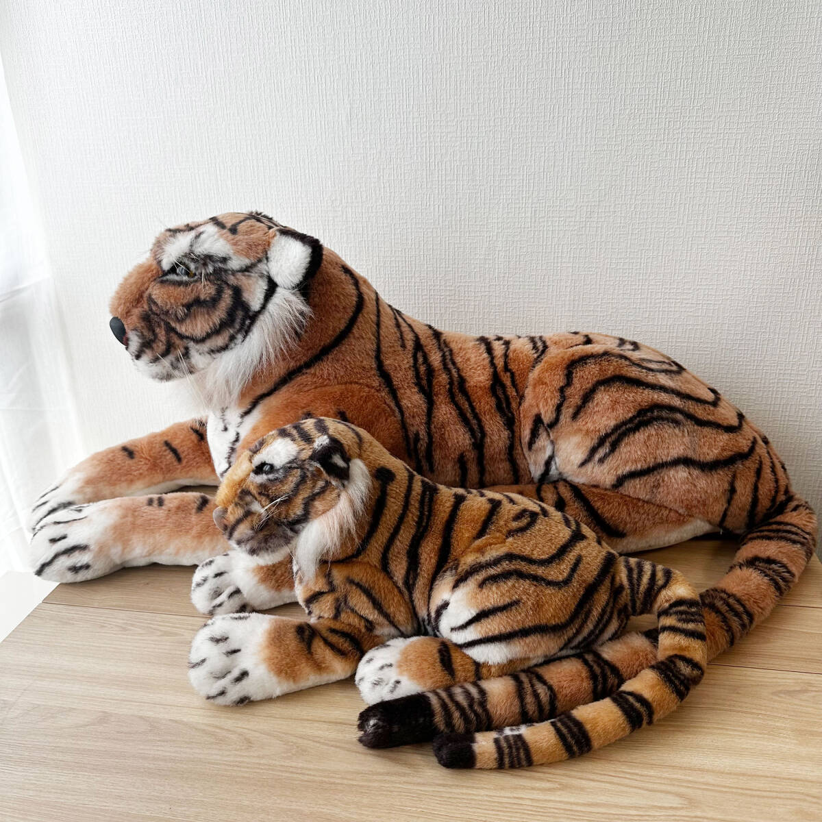 T707 очень большой . родители . мягкая игрушка животное . тигр общая длина примерно 140. Tiger интерьер retro смешанные товары Sapporo самовывоз приветствуется 