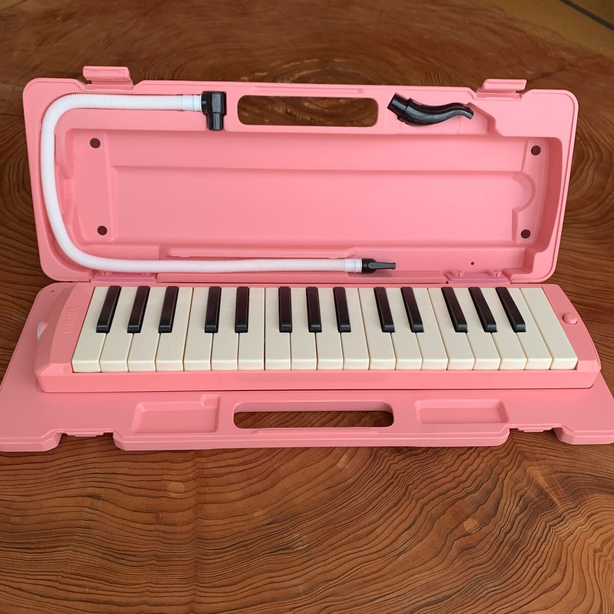 YAMAHA 鍵盤ハーモニカ P-32DP ピアニカ ピンク 楽器 ヤマハ の画像1
