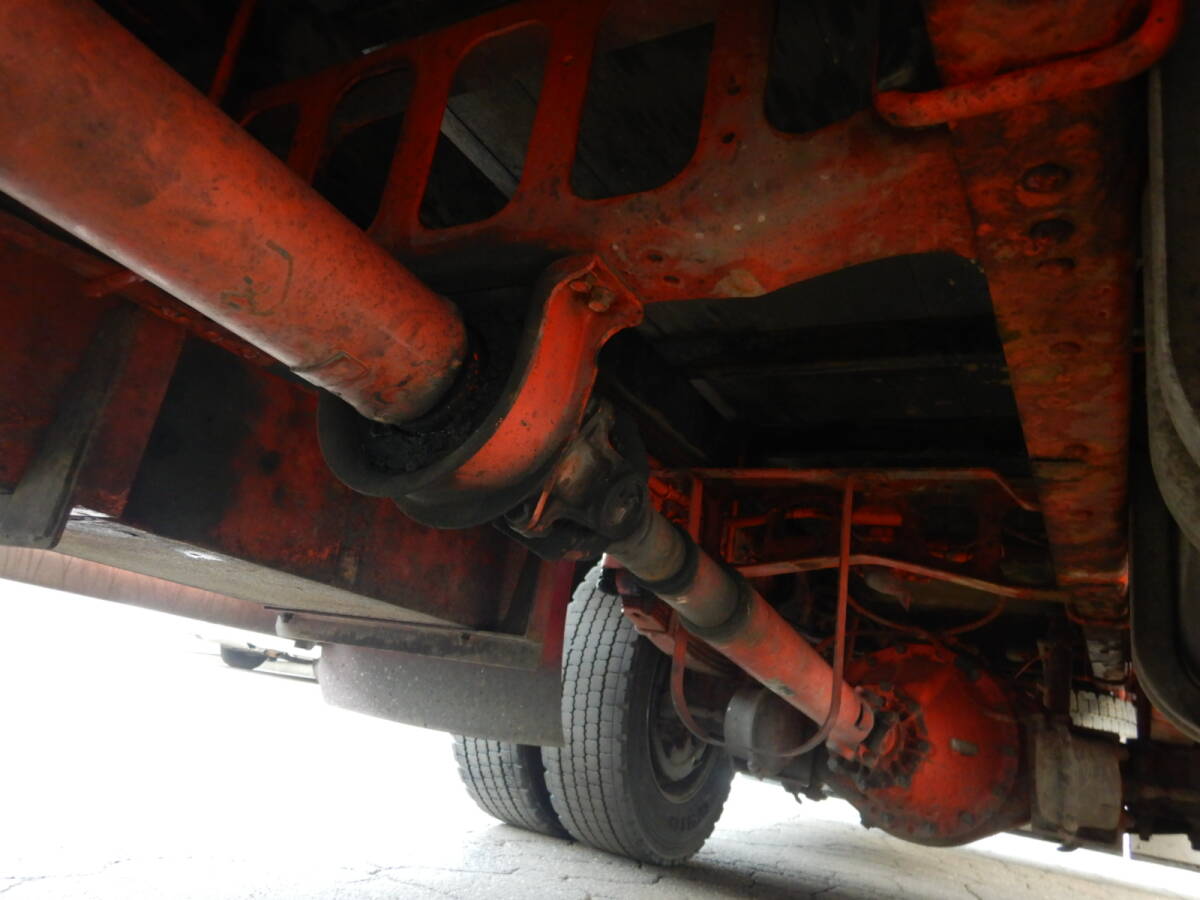 [CH22308] vehicle inspection "shaken" R7 year 3 to month H26 year increase . loading 7000.3 step crane radio-controller Hino Ranger 6 speed MT tadano bed aluminium block 