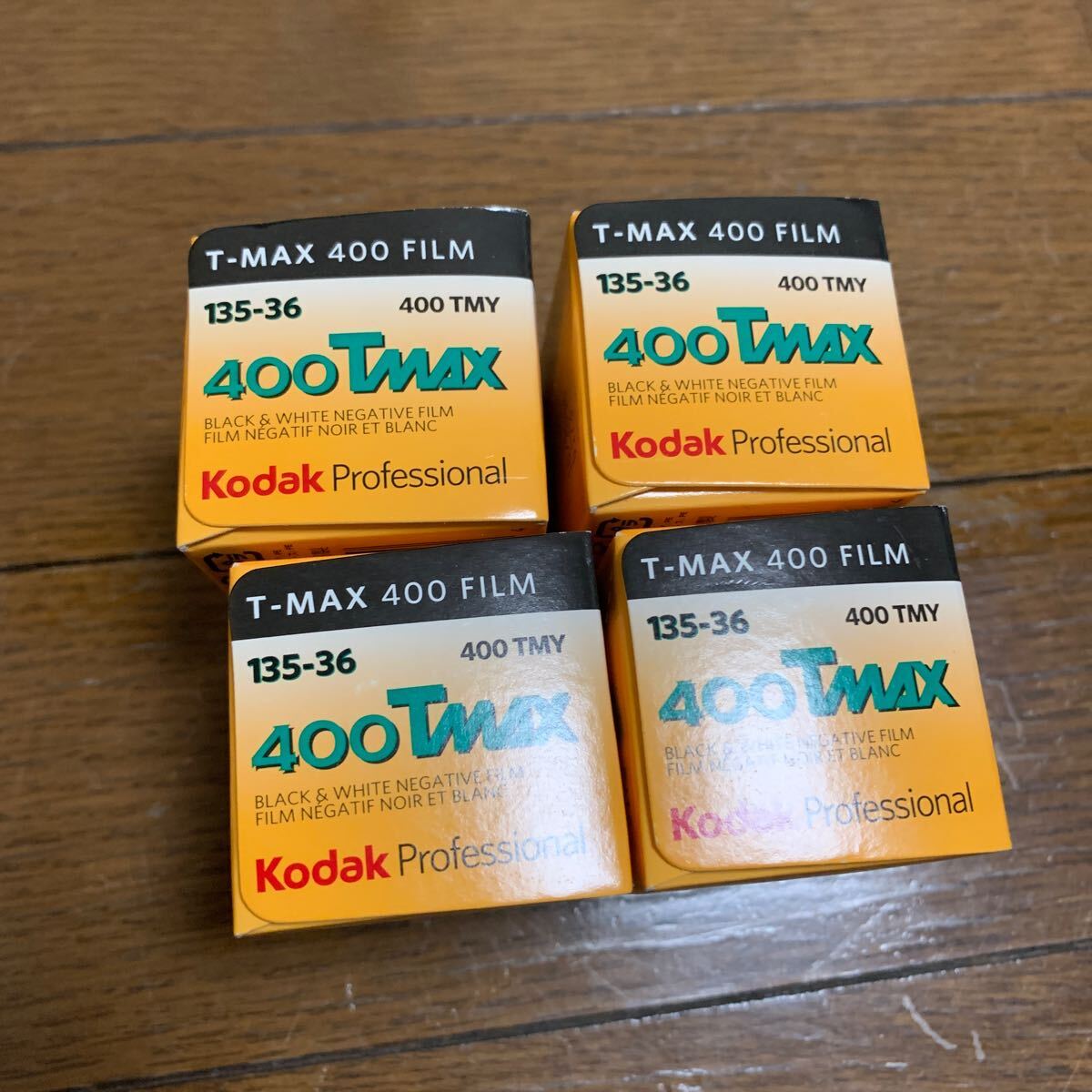 Kodak 400 TMAX フィルム4本(期限切れ)の画像2