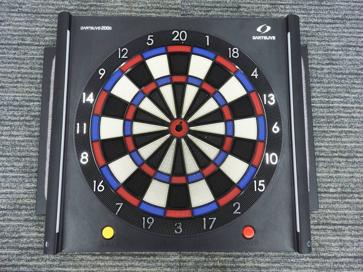 DARTSLIVE ダーツライブ 200S★ダーツボード スマホ アプリ連動 Bluetooth 本体のみ 電池使用OK ソフトダーツ★セグ難 動作可能品 NR1265の画像1