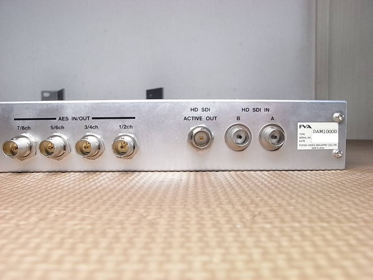 Yahoo!オークション - ラスト1台 【動作品】HD-SDI/SDI/AES Yahoo!オークション - ラスト1台 【動作品】HD-SDI/SDI/AES