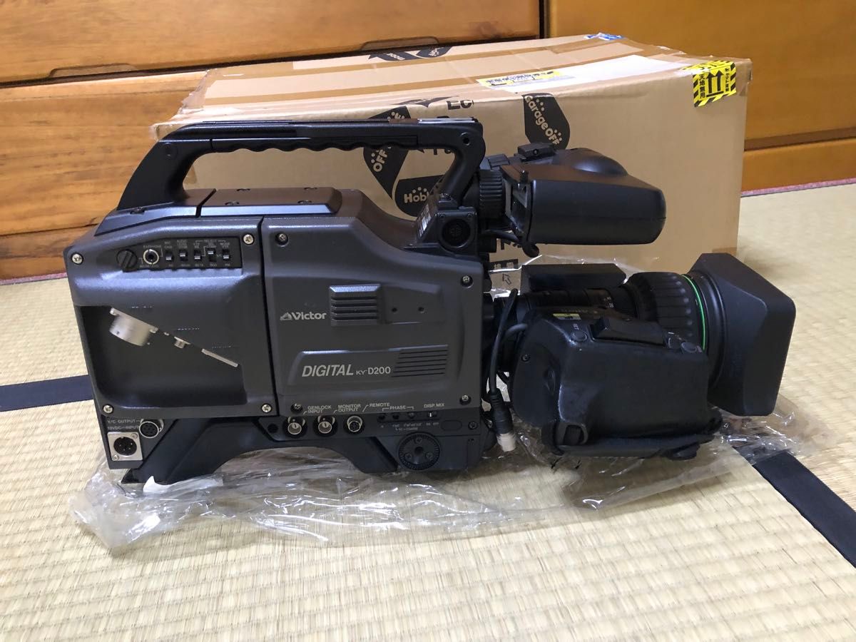 Victor ビクター業務用ビデオカメラ KY-D200CH ジャンク品 動作 Victor ビクター業務用ビデオカメラ KY-D200CH ジャンク品 動作