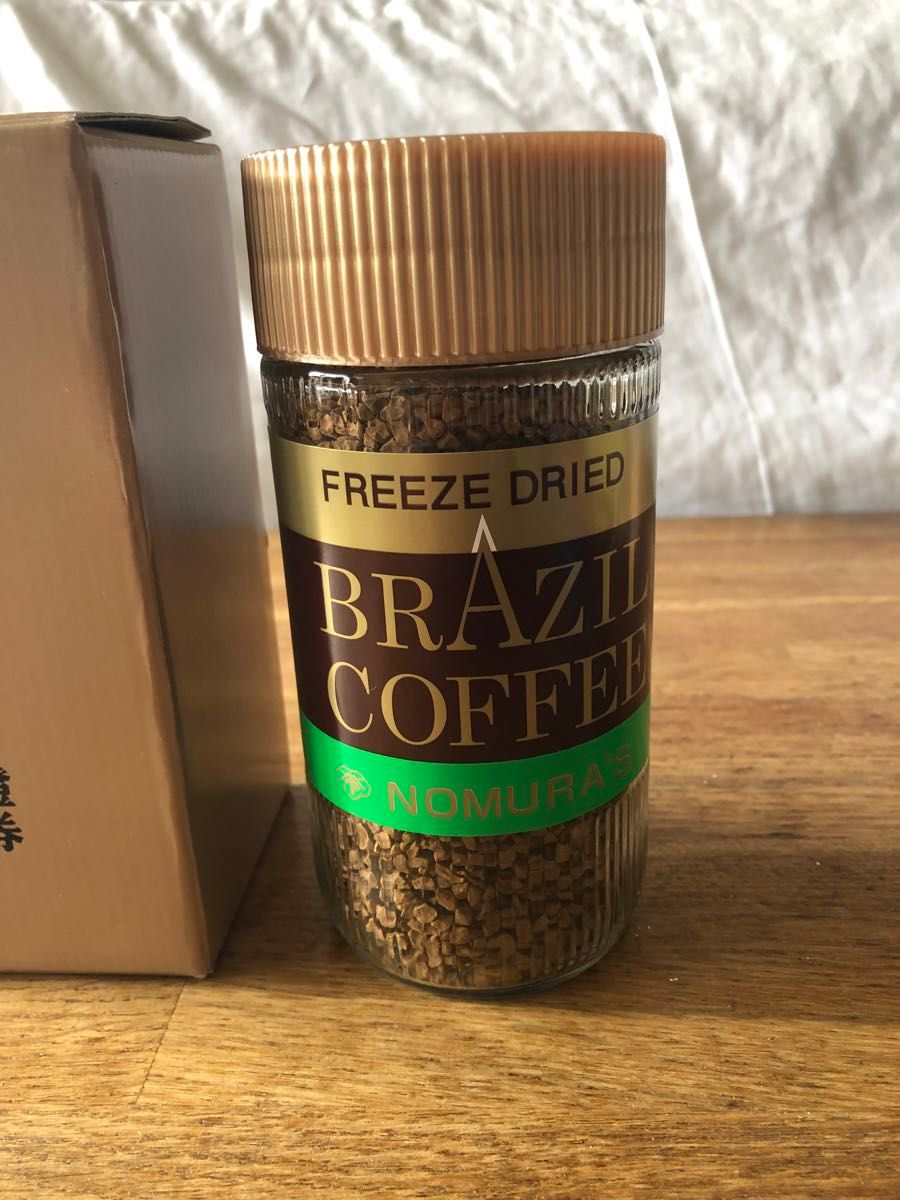 野村證券　粗品　INSTANT BRAZIL COFFEE FREEZE DRIED  未開封品100g ノムラ・ジャパン株式会社
