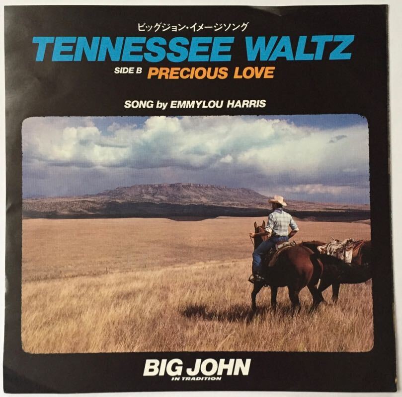 エミルー・ハリス テネシー・ワルツ シングル レコード EP 国内盤 Emmylou Harris Tennessee Waltz P-636W_画像5