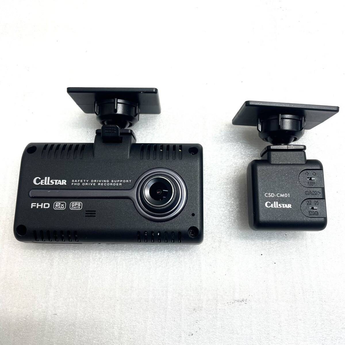 美品 Cellstarセルスター 前後2カメラ ドライブレコーダー 美品 Cellstarセルスター 前後2カメラ ドライブレコーダー