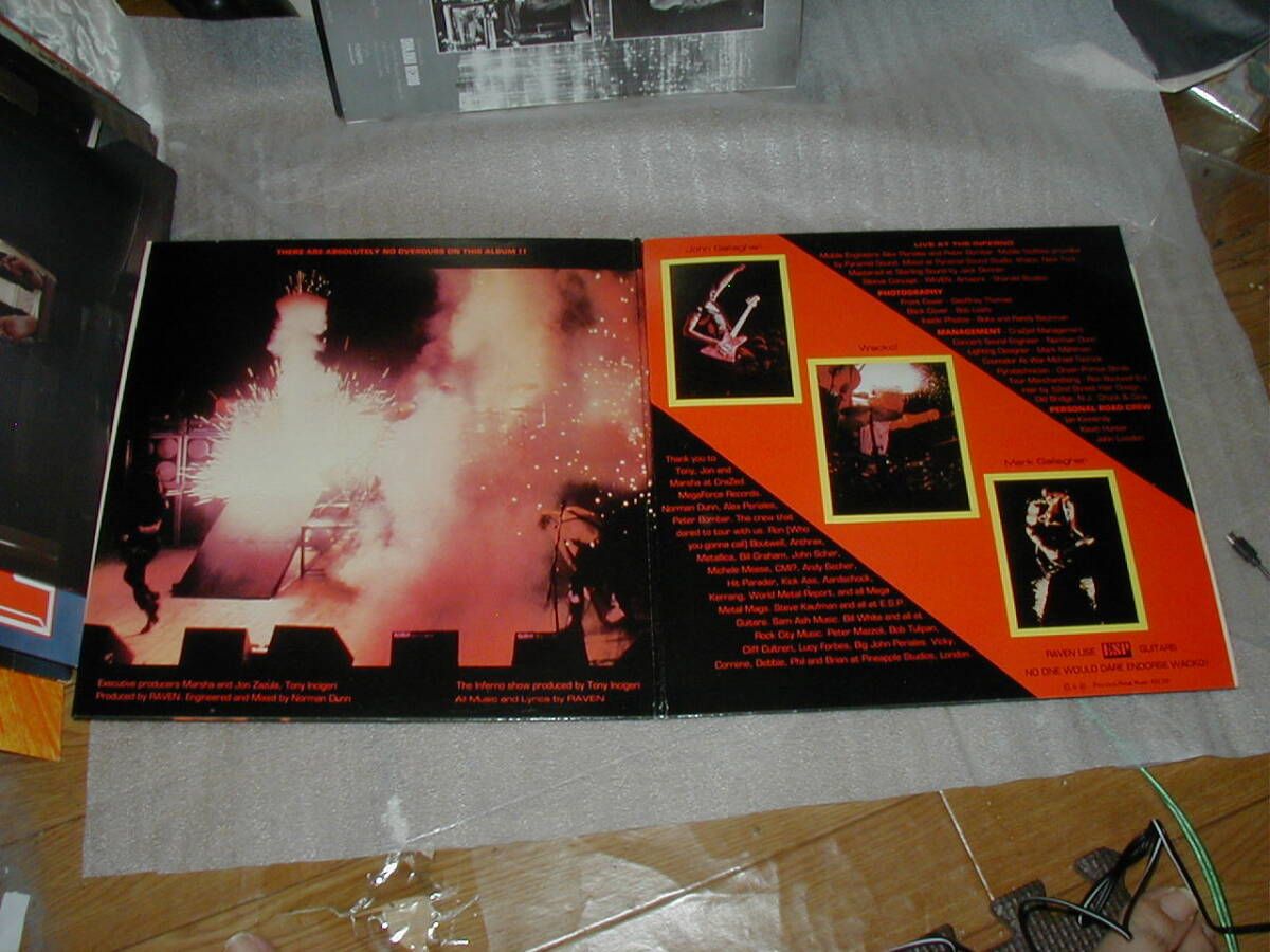 レア含む！HR&HM レコード 14枚セット RAVEN KEEL DIO WASP TRAUMA JET RED DIAMOND HEAD SAXON G-FORCE GREATWHITE M.S.G. CRY WOLF TILT_画像4