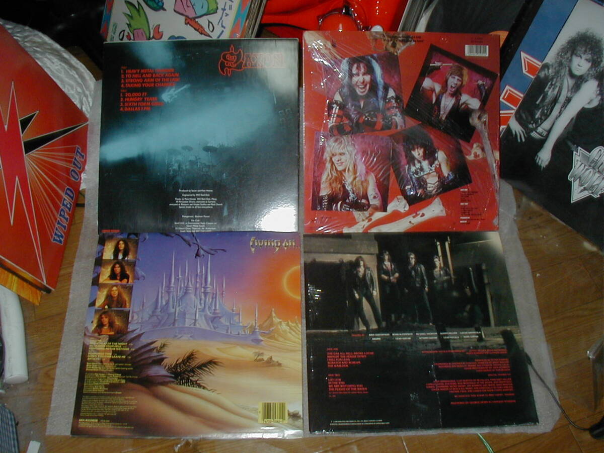 レア含む！HR&HM レコード 14枚セット RAVEN KEEL DIO WASP TRAUMA JET RED DIAMOND HEAD SAXON G-FORCE GREATWHITE M.S.G. CRY WOLF TILT_画像6