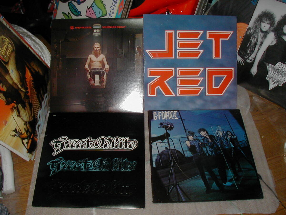 レア含む！HR&HM レコード 14枚セット RAVEN KEEL DIO WASP TRAUMA JET RED DIAMOND HEAD SAXON G-FORCE GREATWHITE M.S.G. CRY WOLF TILT_画像7