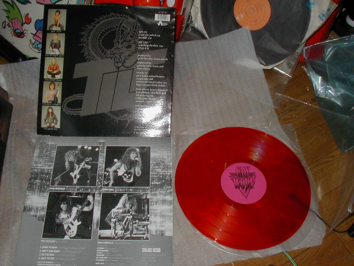 レア含む！HR&HM レコード 14枚セット RAVEN KEEL DIO WASP TRAUMA JET RED DIAMOND HEAD SAXON G-FORCE GREATWHITE M.S.G. CRY WOLF TILT_画像10