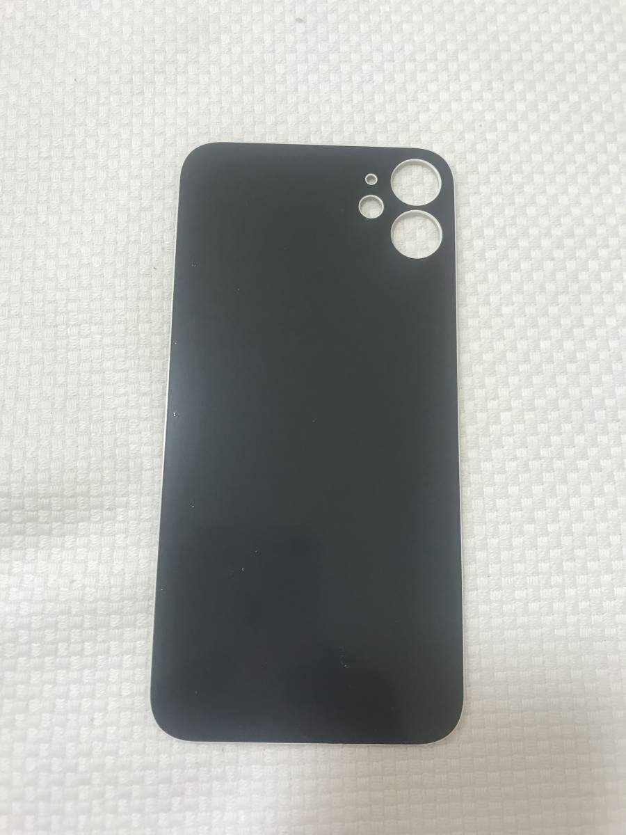 A55-iPhone 12 exclusive use back panel silver the back side glass new goods unused goods 