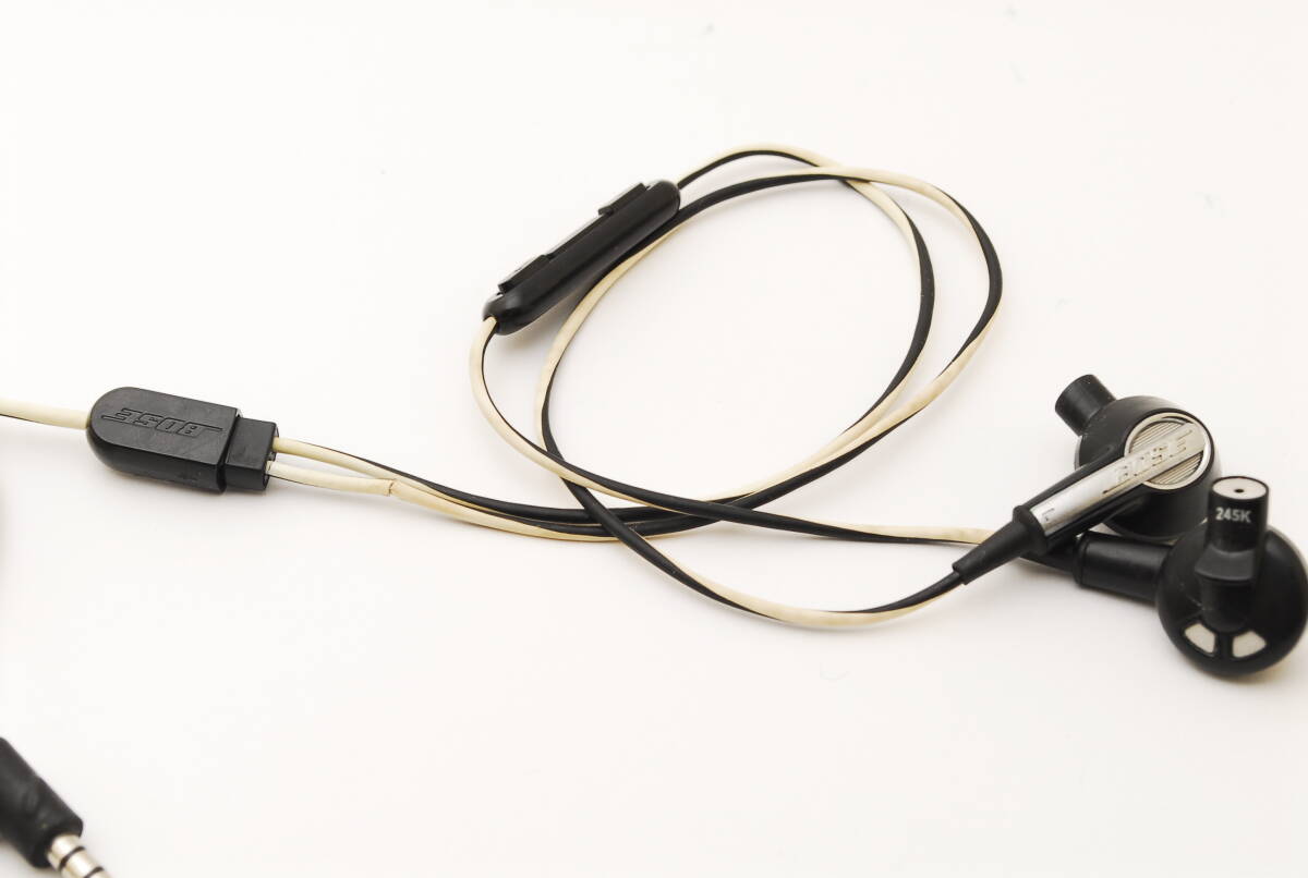【訳あり】Bose（ボーズ）MIE2i mobile headset リモコン機能付き有線イヤホン 新品イヤーピース（L）付属 ★★★送料無料★★★_画像8