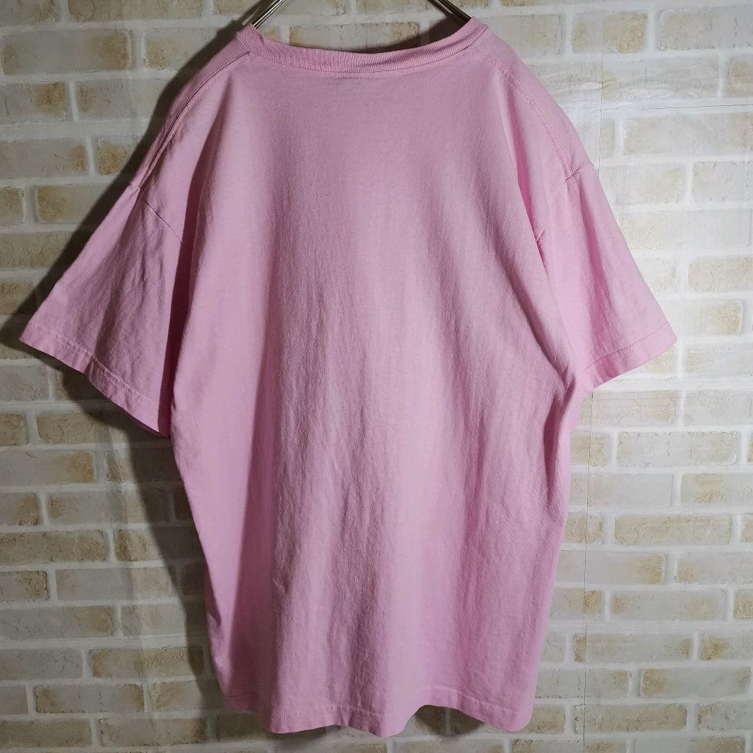 STUSSY ステューシー Tシャツ 半袖 ピンク ショーン フォント