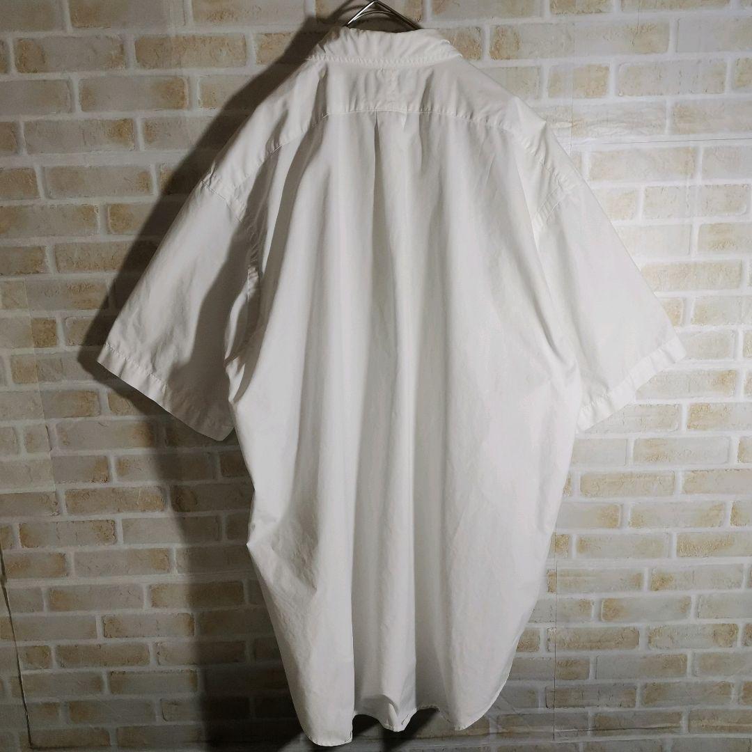 ラルフローレン Ralph Lauren シャツ 半袖 白 BD_画像3