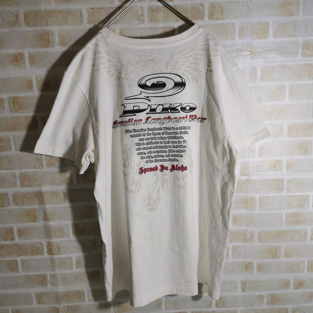 ピコ PIKO Tシャツ 半袖 白 ホワイト