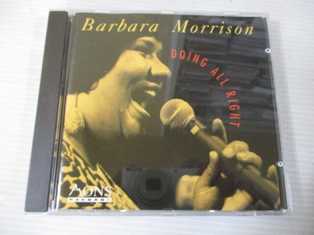 BT h1 送料無料◇Barbara Morrison DOING ALL RIGHT　◇中古CD　_画像1