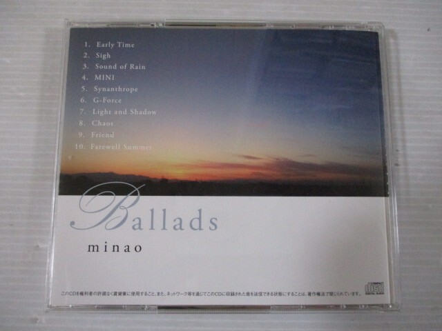 BT i1 送料無料◇Ballads minao　◇中古CD　