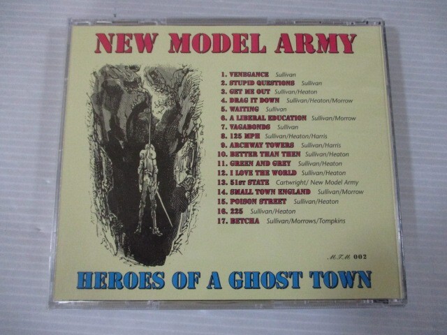 BT a3 送料無料◇NEW MODEL ARMY Heroes Of A Ghost Town ◇中古CD の画像3