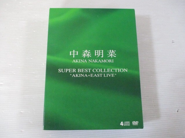 BS １円スタート☆中森明菜 SUPER BEST COLLECTION ”AKINA + EAST LIVE” 中古☆ の画像1