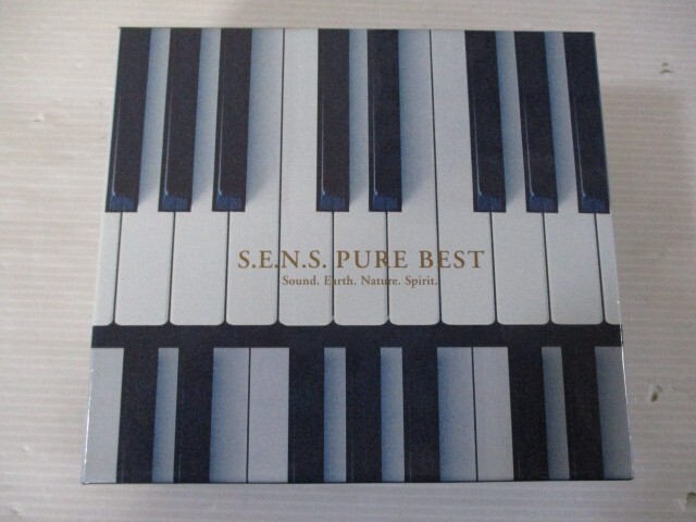 BS １円スタート☆S.E.N.S PURE BEST Sound. Earth. Nature. Spirit.　中古CD☆　_画像1