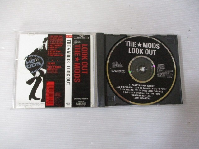 BT K4 送料無料◇THE MODS LOOK OUT ◇中古CD の画像2