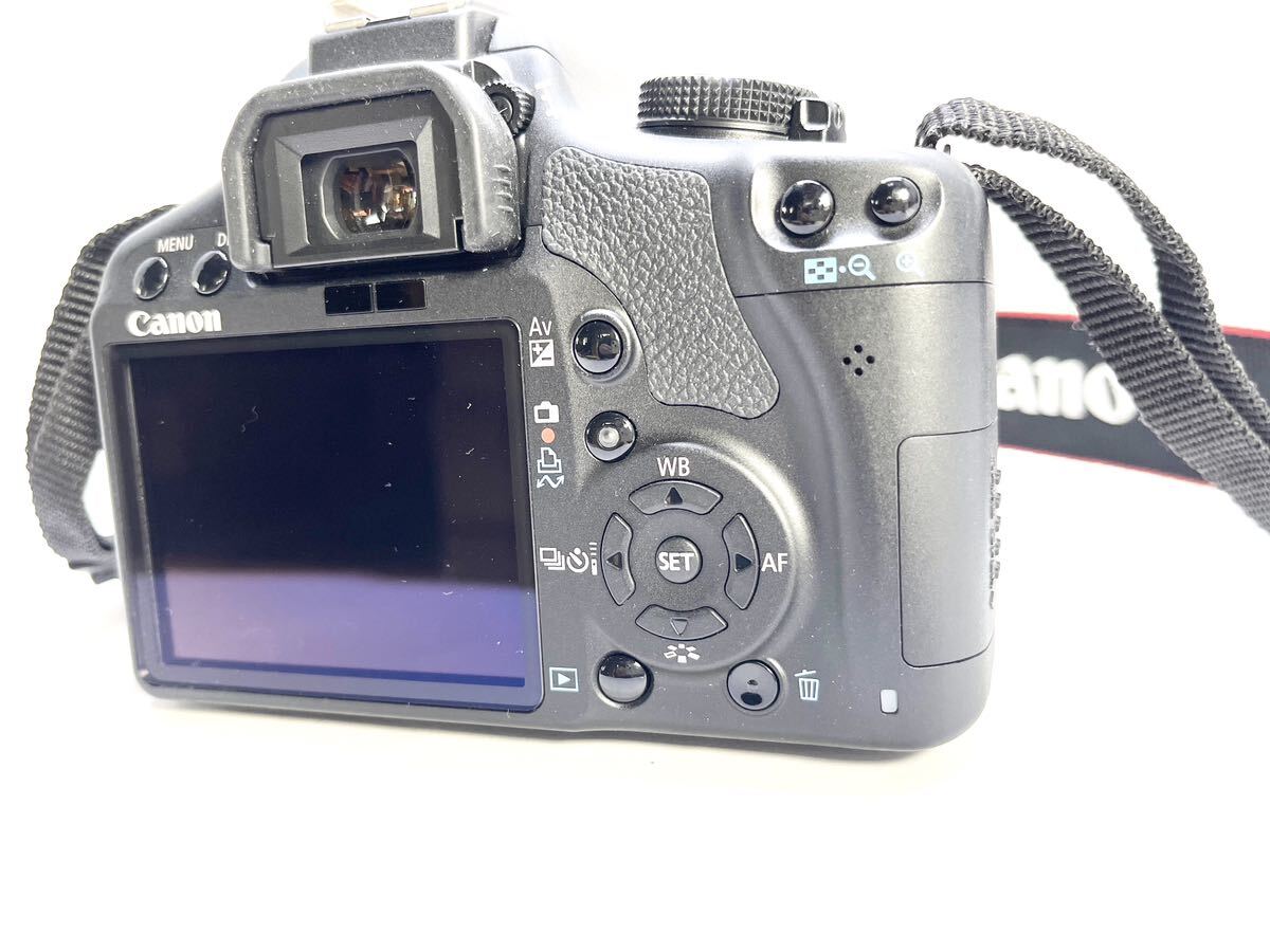 Canon DS126231 デジタル一眼レフカメラ Canon EOS kiss X3 カメラ ブラック キャノン 充電器無し 動作未確認 ジャンク_画像8