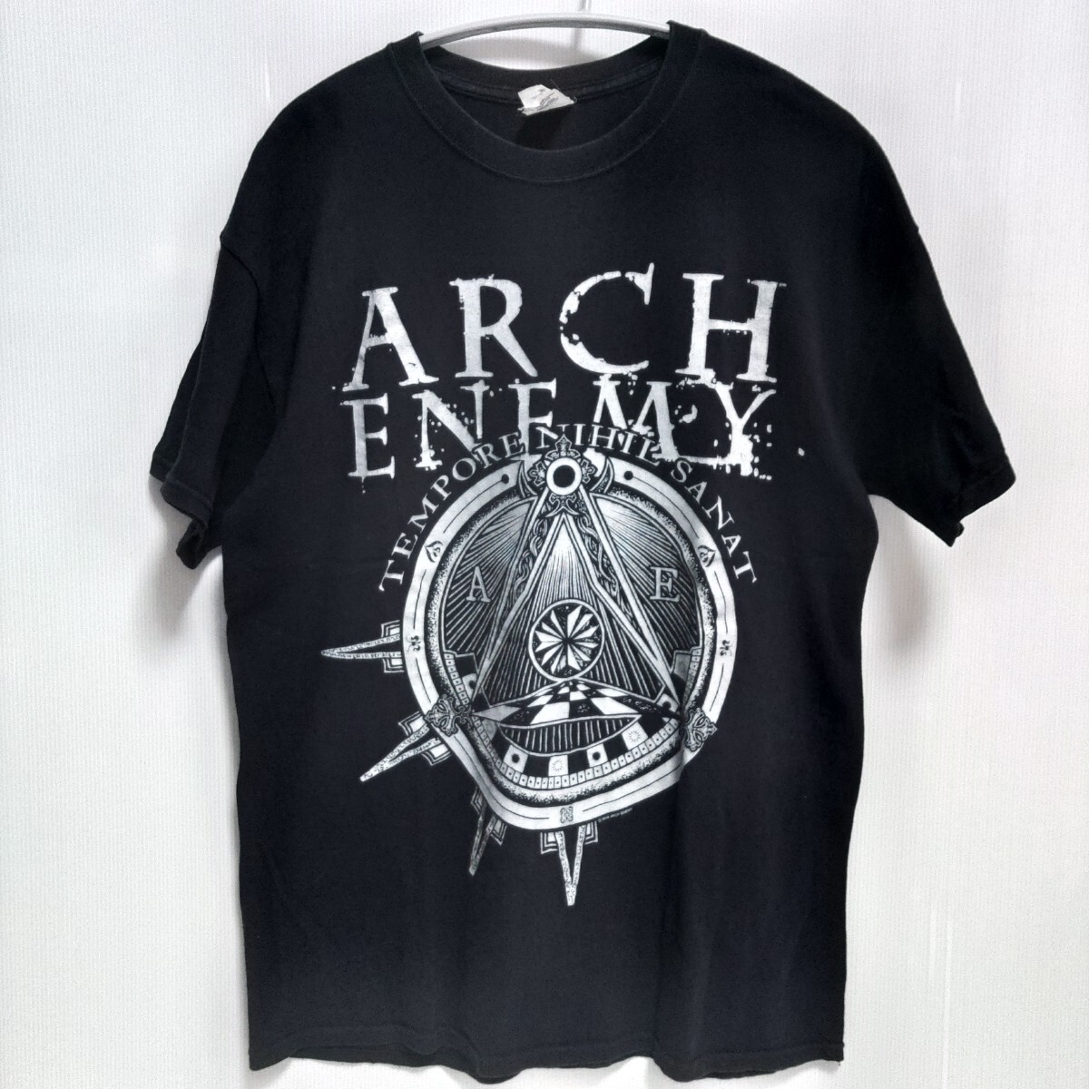  band T-shirt movie T-shirt M size 4 put on old clothes set sale Arch Enemy DARK ANGEL Suspiriamerotes slash horror 