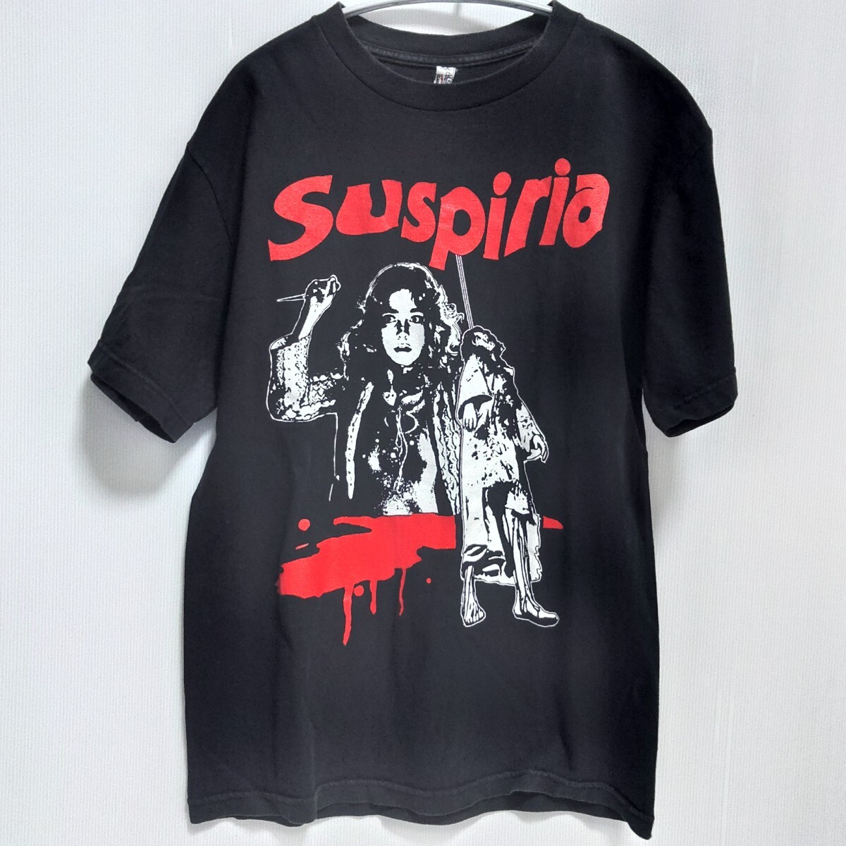  band T-shirt movie T-shirt M size 4 put on old clothes set sale Arch Enemy DARK ANGEL Suspiriamerotes slash horror 