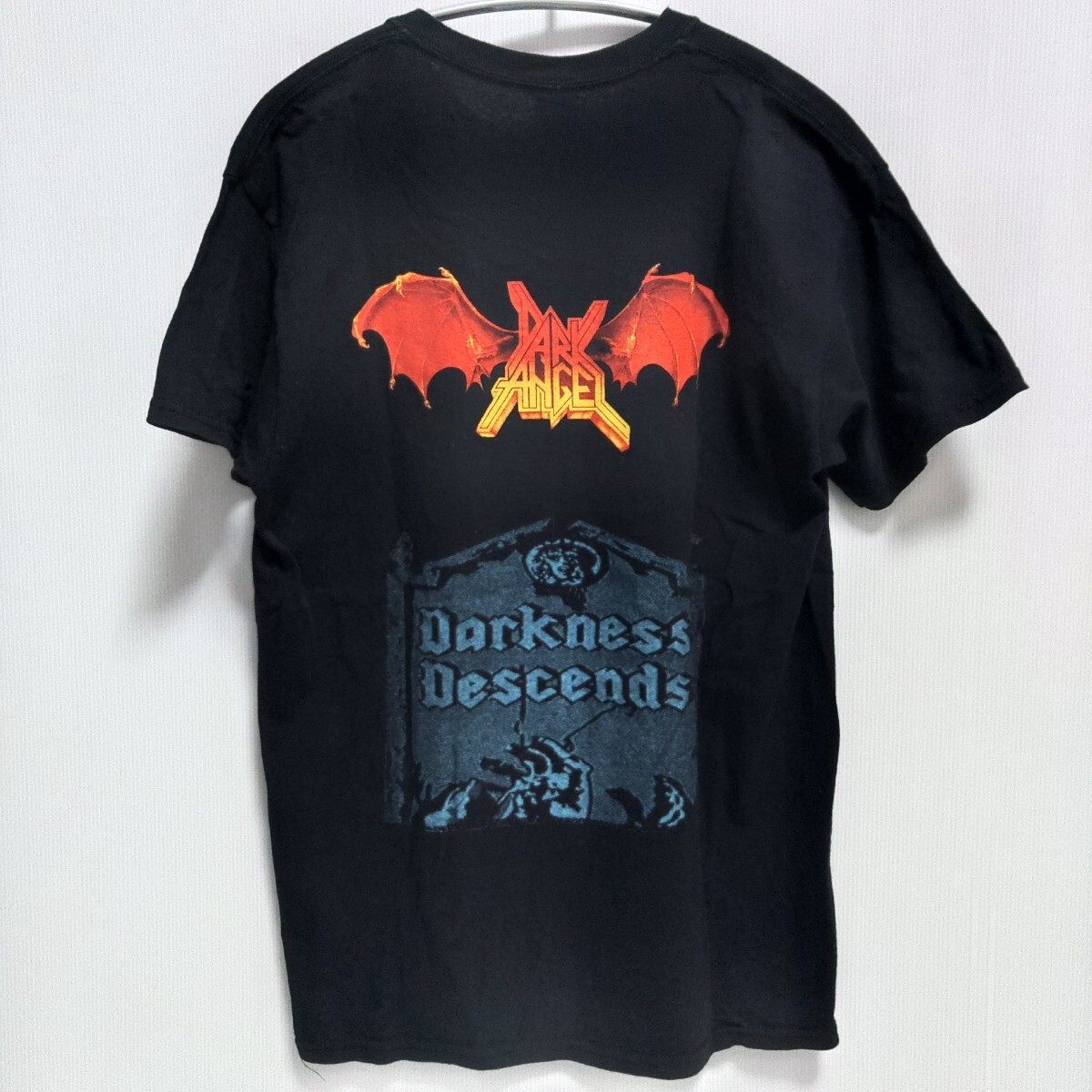  band T-shirt movie T-shirt M size 4 put on old clothes set sale Arch Enemy DARK ANGEL Suspiriamerotes slash horror 