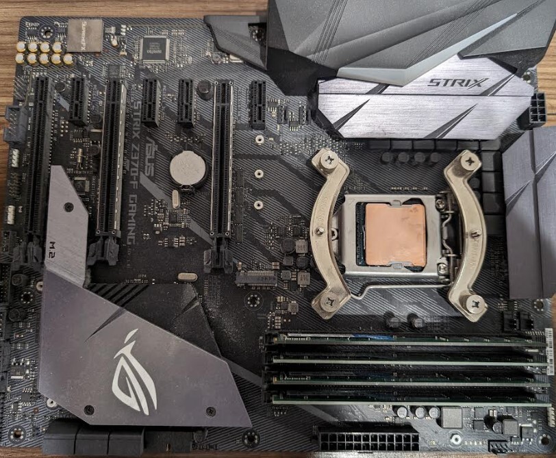 ASUS Z370-F GAMING メモリ32G 8700k付き_画像1